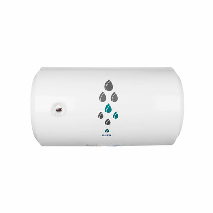 Water Heater Rating, 50 Litre 2000W 8 Bar Pressure Glasslined Element and Tank, Temperature control (7056)