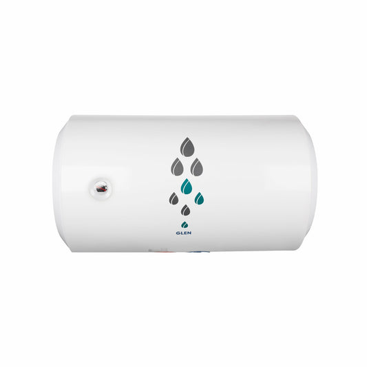 Water Heater Rating, 50 Litre 2000W 8 Bar Pressure Glasslined Element and Tank, Temperature control (7056)
