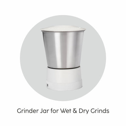 3-in-1 Juicer Mixer Grinder with 2 Jars 500 watt Power - SA4012JAR2