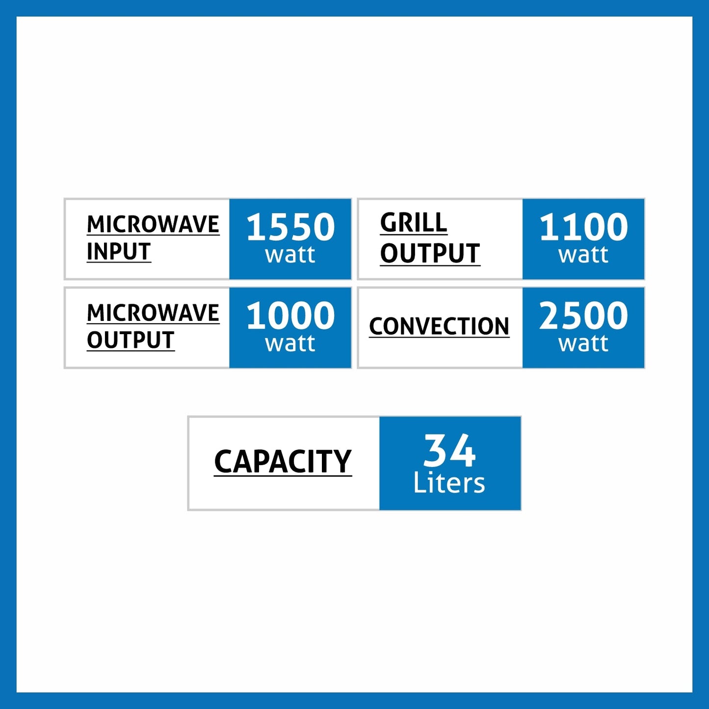 Built-In-Microwave Convection with Touch Control Capacity 34 Ltr (MO-679)