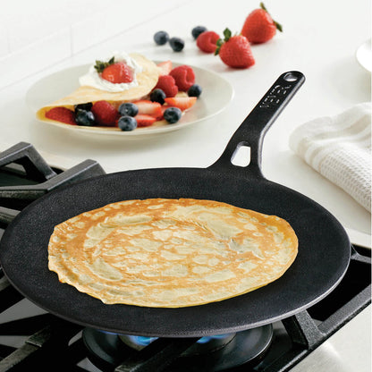 Meyer 2pcs Set - 26cm Cast Iron Roti Tawa + Oil Sprayer