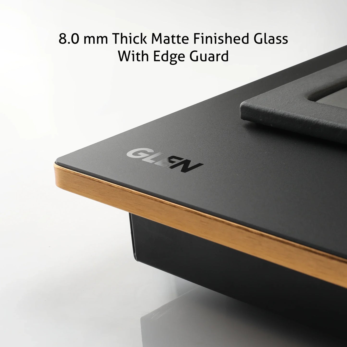 3 Burner Glass Hob Top Mini Triple Ring Burner Total Brass Burners with Flame Failure Device Auto Ignition (1073XLCIHTTTRMGS)