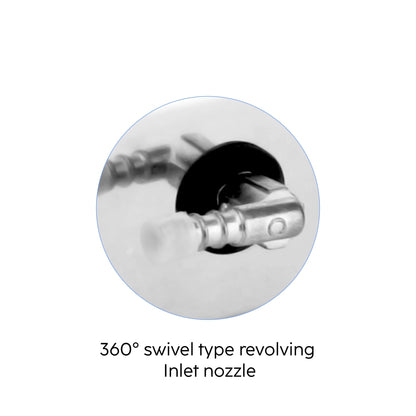 4 Burner Ultra Slim Glass Gas Stove 1 High Flame 3 Forged Brass Burner - Manual / Auto Ignition (1047 US BL)