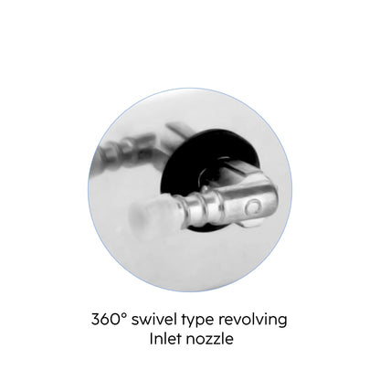 4 Burner Ultra Slim Mirror Glass Gas Stove 1 High Flame 3 Forged Brass Burner - Manual / Auto Ignition (1047 US MI)