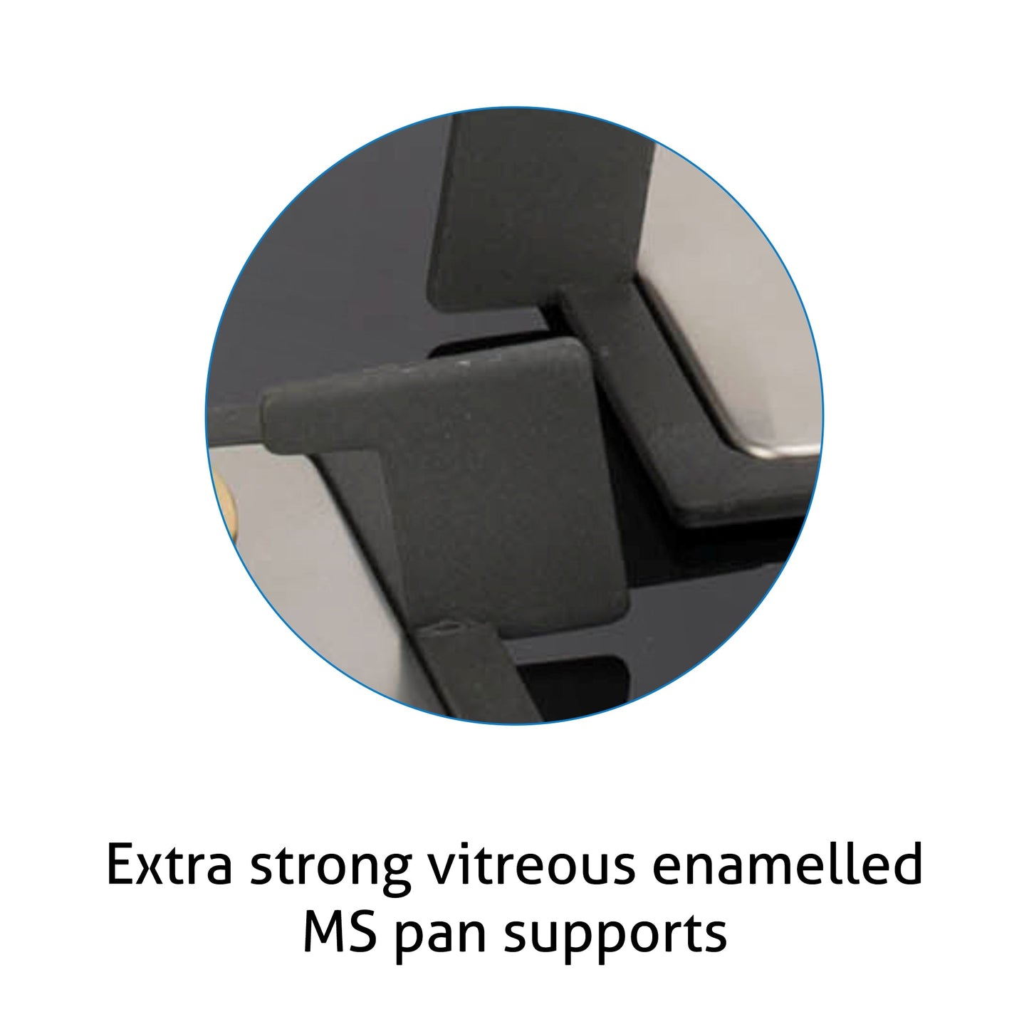 4 Burner Glass Hob Top with Double Ring Forged Brass Burner Auto Ignition (1074 SQ HT BW)