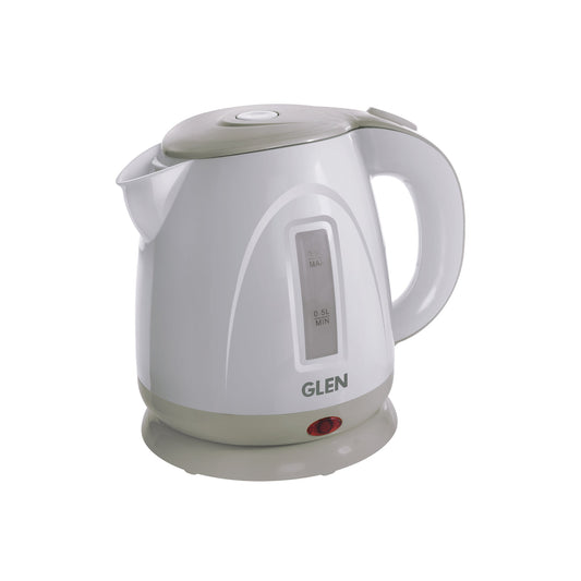 GLEN Premium Electric Kettle 0.9 Litre | 360° Rotating Base, Auto Shutoff & 1150W Quick Boil – Compact and Perfect for Modern Kitchens (SA-9001)