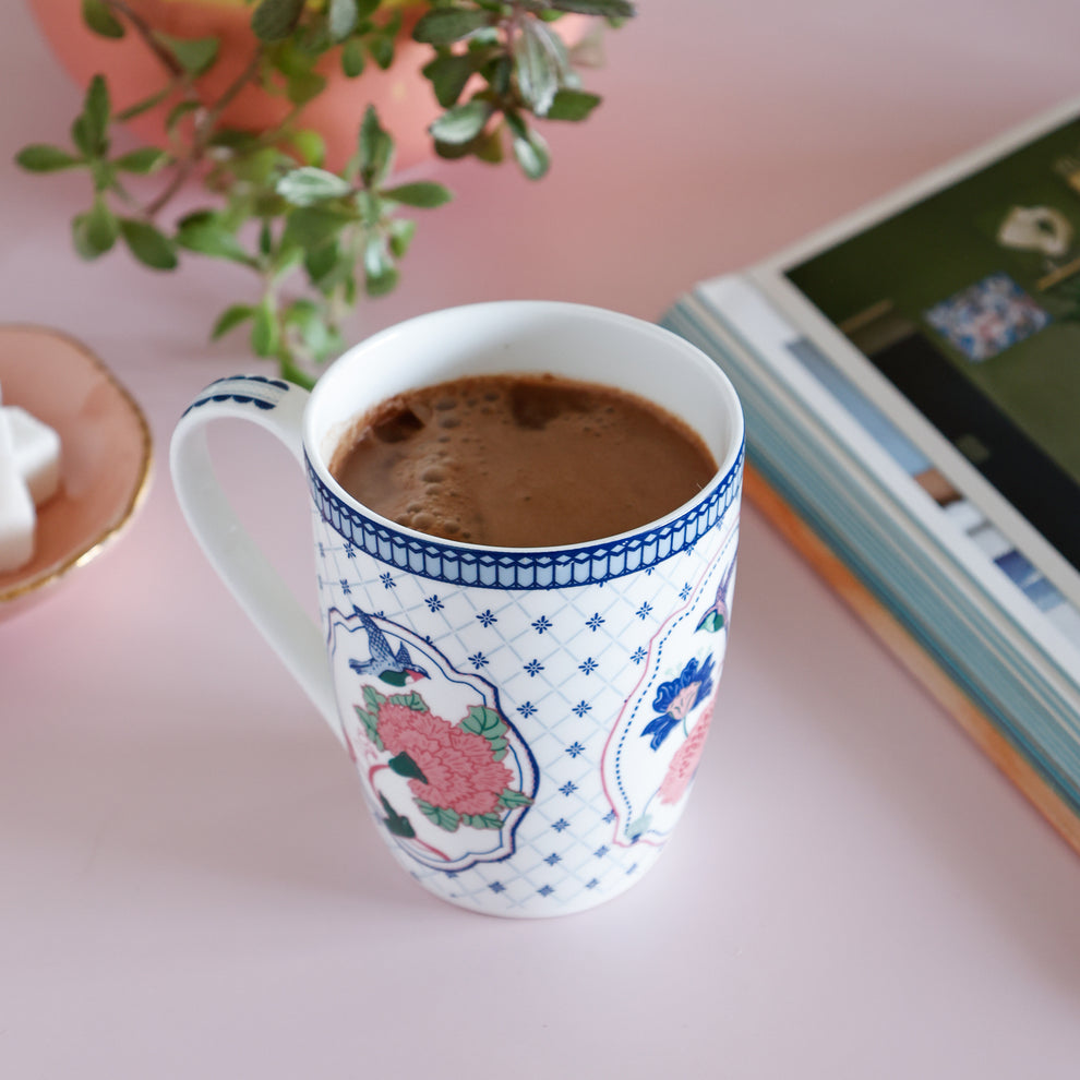 Claycraft Magique by The Wishing Chair x Clay Craft, Jahanara Oxford Big Milk Mug, 1 Piece, 300ml, (JH1)