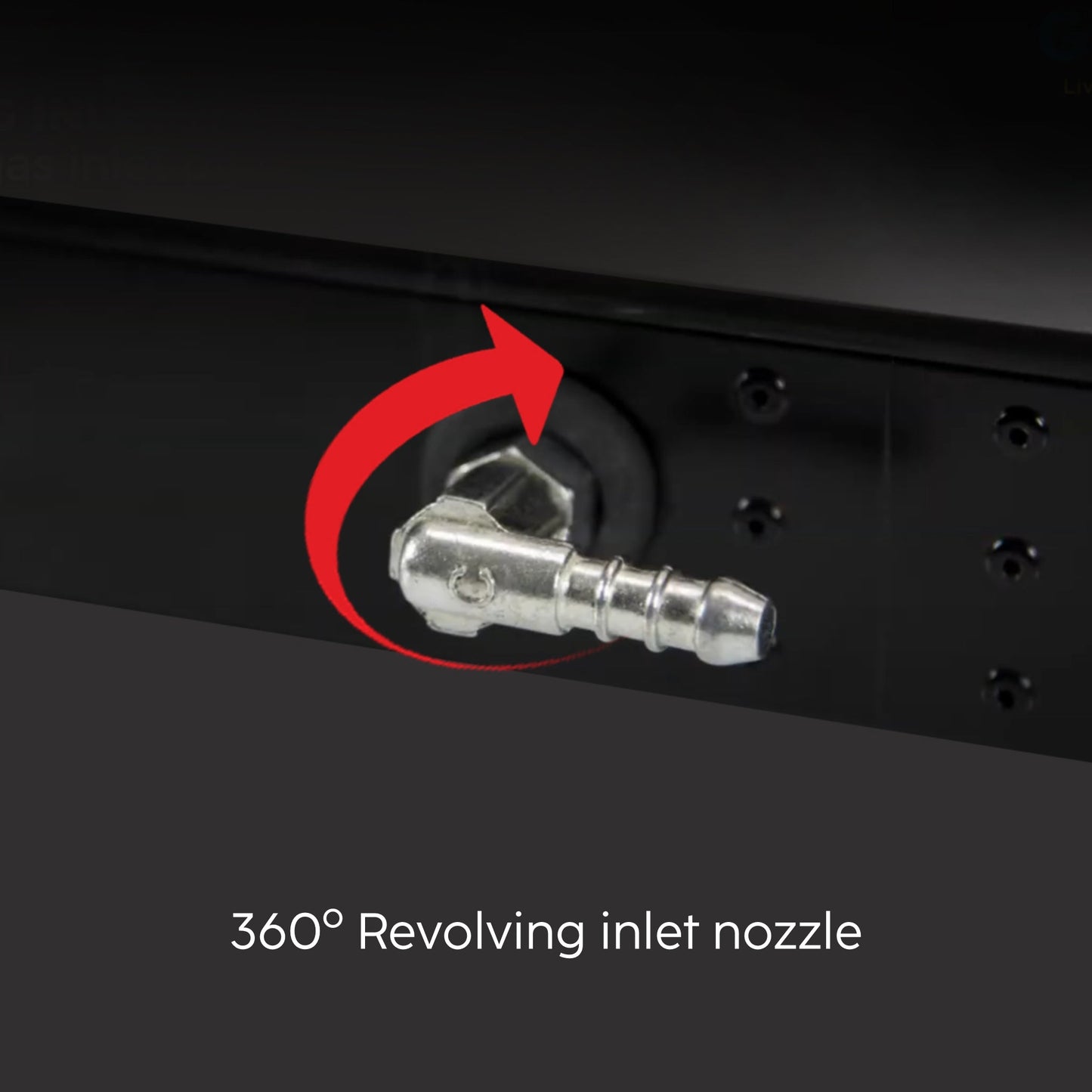 3 Burner Glass Gas Stove with High Flame Brass Burner - Black (1030 GT HF BB BL)