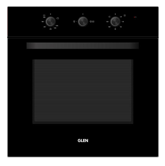 GLEN Built in Gas Oven 75L with Turbo Fan - Works on LPG (BO-664BLGAS)