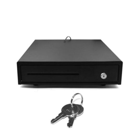KAIROS Cash Guard Pro Currency Organizer | Key Lock Cash Box with Coin Trays & Banknote Slots | Manual/Auto Open, RJ11 Compatible