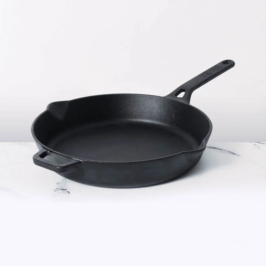 Meyer Pre-Seasoned Cast iron Frypan/Skillet single handle (Multiple Sizes)