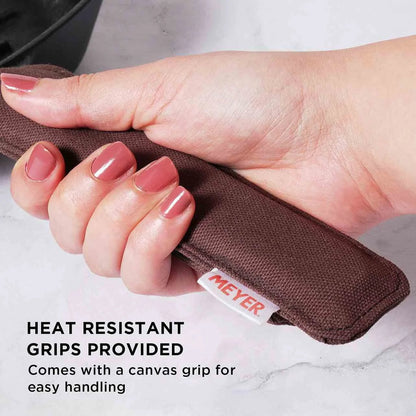 Meyer Pre-Seasoned Cast iron Frypan/Skillet single handle (Multiple Sizes)