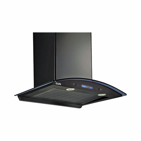 Auto Clean Curved Glass Chimney with Inverter Technology, BLDC Motor 1400 mB3/h - 60/76/90cm (6061 AC BL)