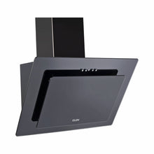 Kitchen Chimney Vertical Glass Push Buttons Baffle filters 60cm 1000 m3/h- Black (6079 PB)