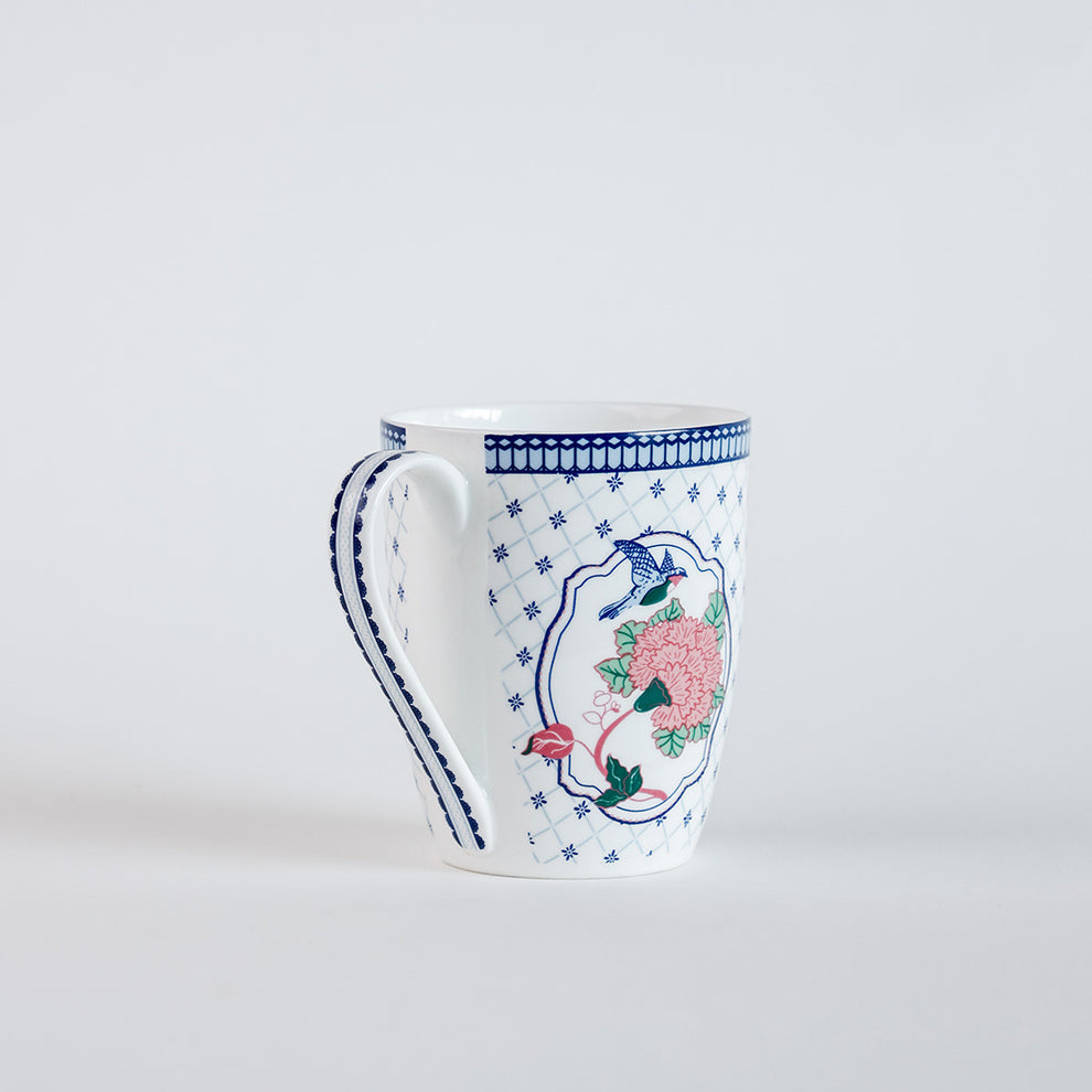 Claycraft Magique by The Wishing Chair x Clay Craft, Jahanara Oxford Big Milk Mug, 1 Piece, 300ml, (JH1)