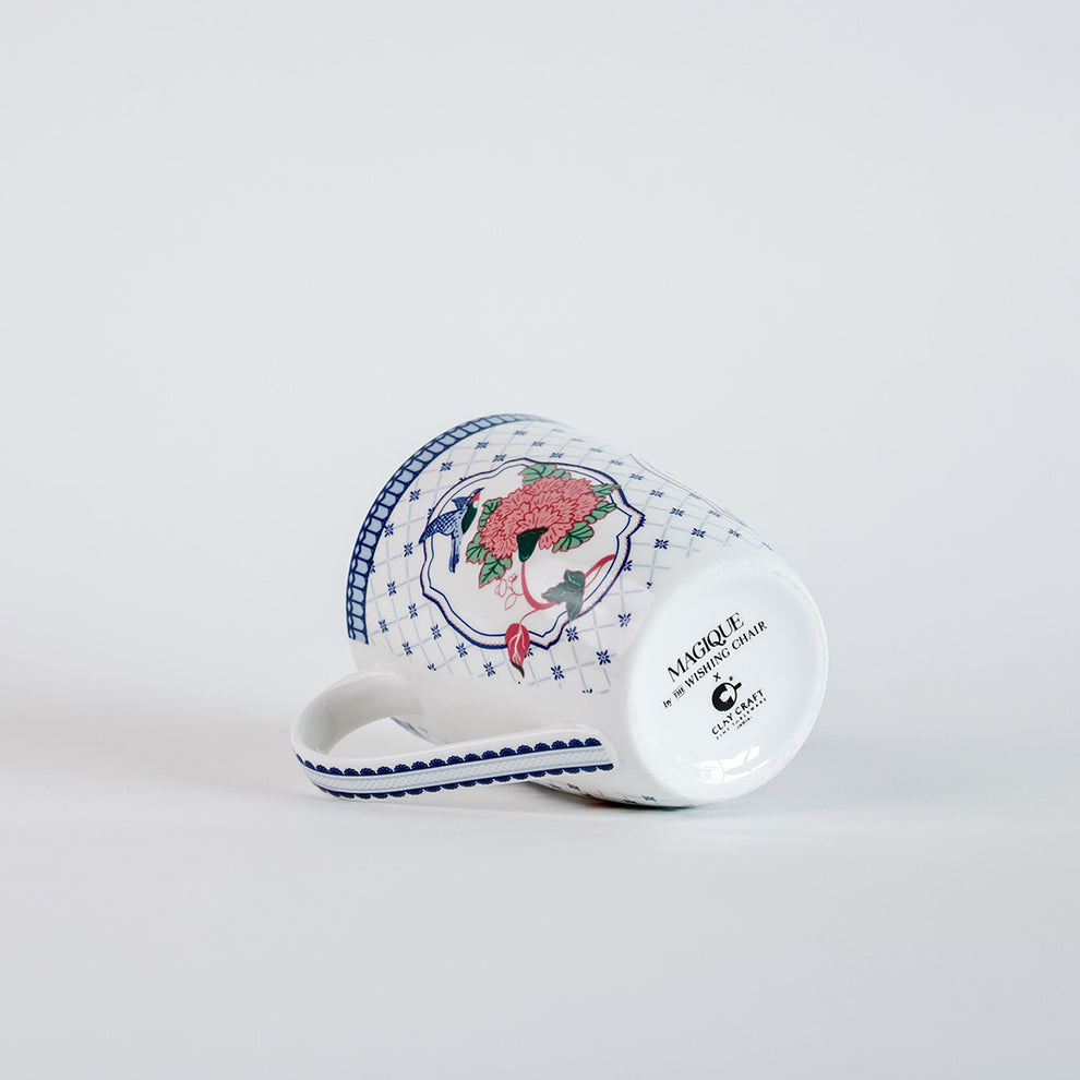 Claycraft Magique by The Wishing Chair x Clay Craft, Jahanara Oxford Big Milk Mug, 1 Piece, 300ml, (JH1)