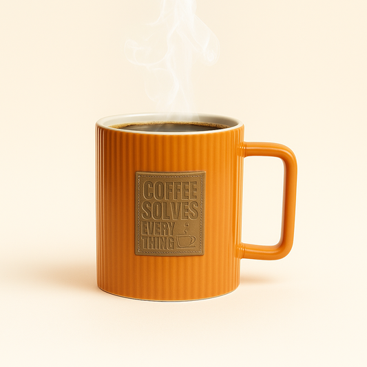 Claycraft Kaffa Pebble Ceramic Milk/Coffee Mug 1 Piece (400ml)