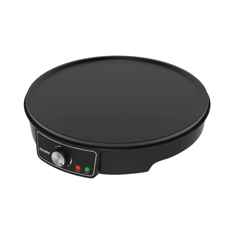 Electric Dosa Maker makes Crepe, Chilla 30CM Non-Stick Cooking Plate, Temperature Control - Black (3038)