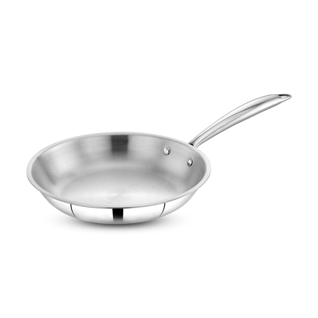 Maxima Triply Stainless Steel Frypan (Induction Friendly)