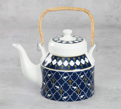 Claycraft India Circus Ivory Parade Fantasy Desi Kettle 1Pc (1000ml)