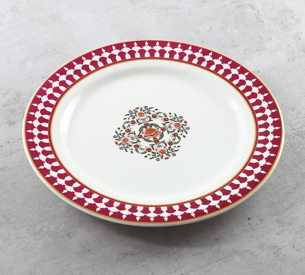 Claycraft India Circus Floral Fountain Dinner Plate 10.5" (1 Piece) (Copy)