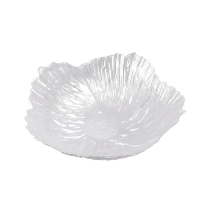 KAIROS GLASS FRUIT, DECORATIVE BOWL PLATES (SILVER)