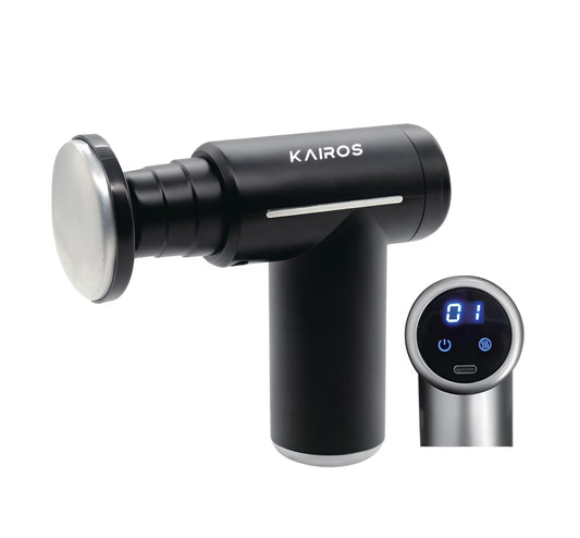KAIROS Therma Relief Gun-Mini Muscle Massage Gun with Hot & Cold Therapy | Masse Gun by KAIROS | High Quality Durable Long Lasting Massager