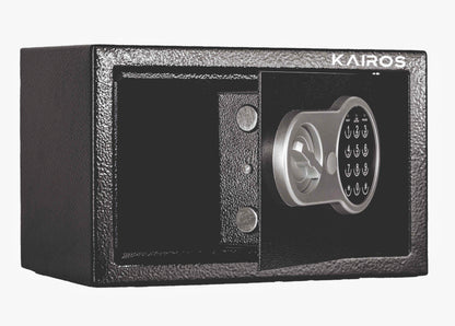 KAIROS Digital Electronic Safe 25L | Heavy Duty Steel Security Box | Dual Locking & LED Display