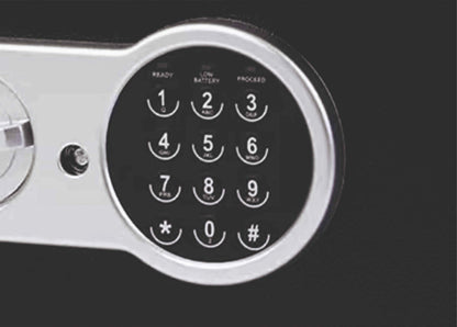 KAIROS Digital Electronic Safe 25L | Heavy Duty Steel Security Box | Dual Locking & LED Display