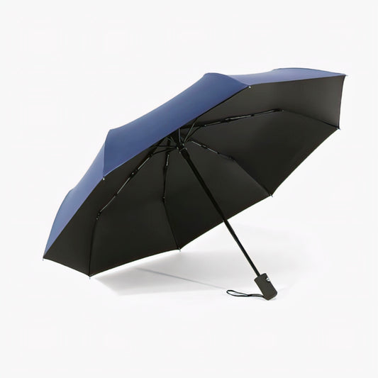 KAIROS Autoguard Sun & Rain Shield | 12-Rib Aluminium Alloy Umbrella | Anti-UV Nano Coating and Comfortable Long Handle