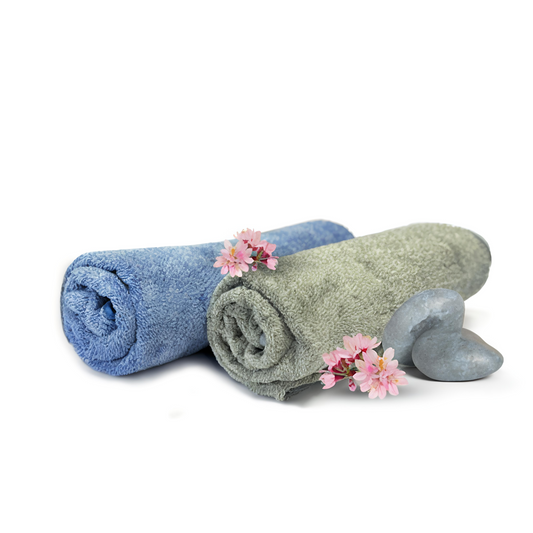 KAIROS Bath Towel Set of 2 | Premium Micro-Fiber Towels Set | 350 GSM