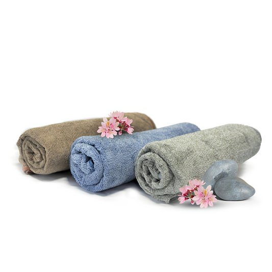 KAIROS Bath Towel Set of 3 | Premium Micro-Fiber Towels Set | 350 GSM