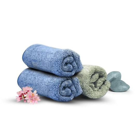 KAIROS Hand Towel Set of 3 | Premium Micro-Fiber Hand Towels Set | 350 GSM