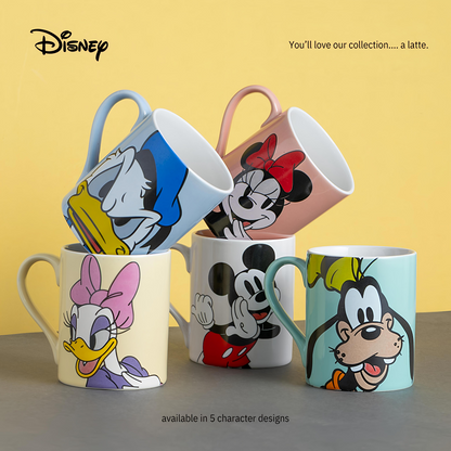 Claycraft Disney's Minnie Mouse Swing Pebble Coffee & Milk Mug 1 Piece (330ml)