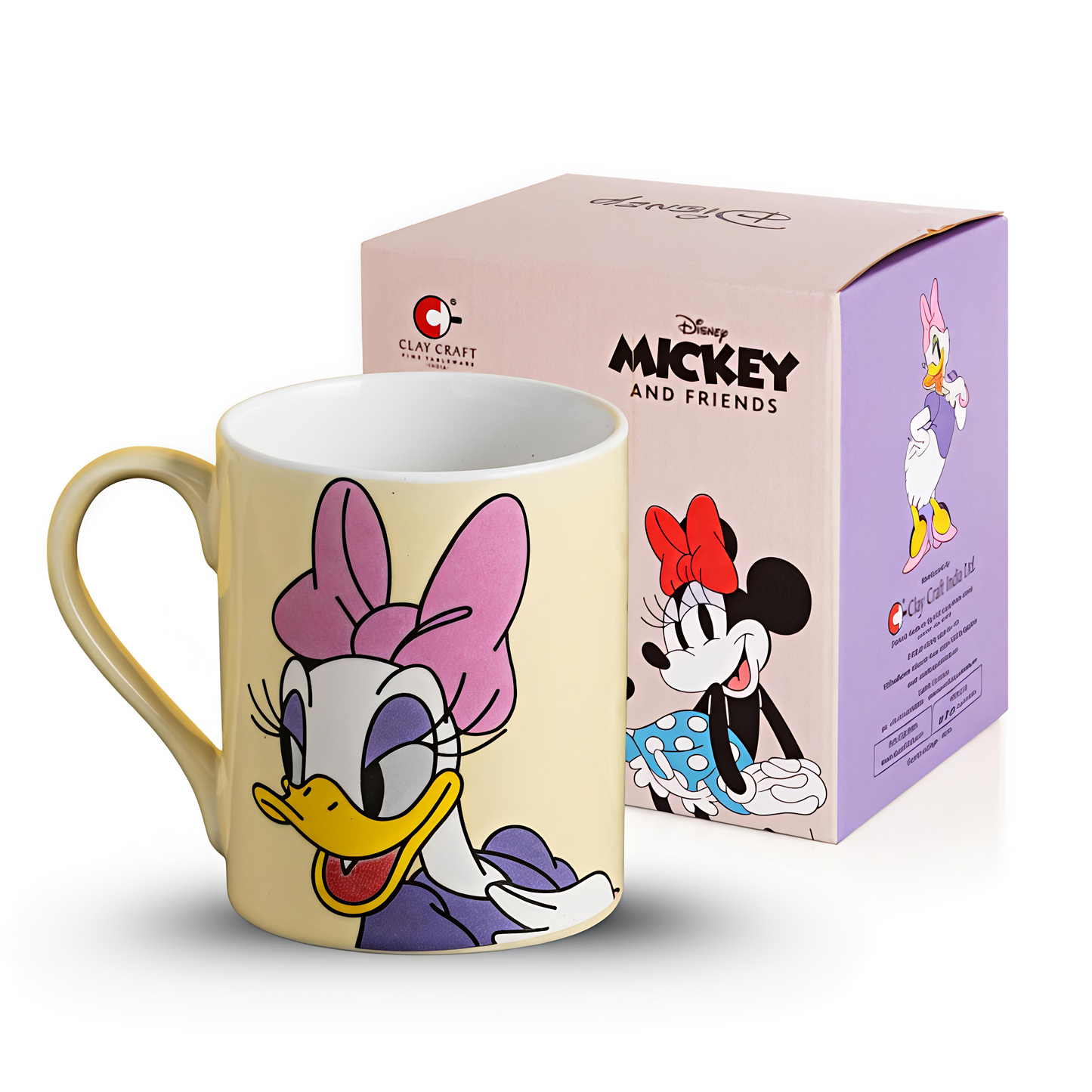 Claycraft Disney's Daisy Duck Swing Pebble Coffee & Milk Mug 1 Piece (330ml)