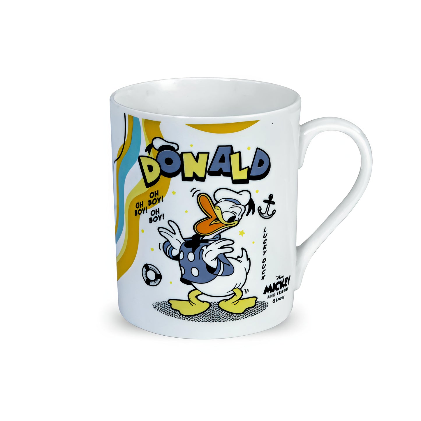 Claycraft Disney's Donald Duck Coffee & Milk Mug 1 Piece (360ml)