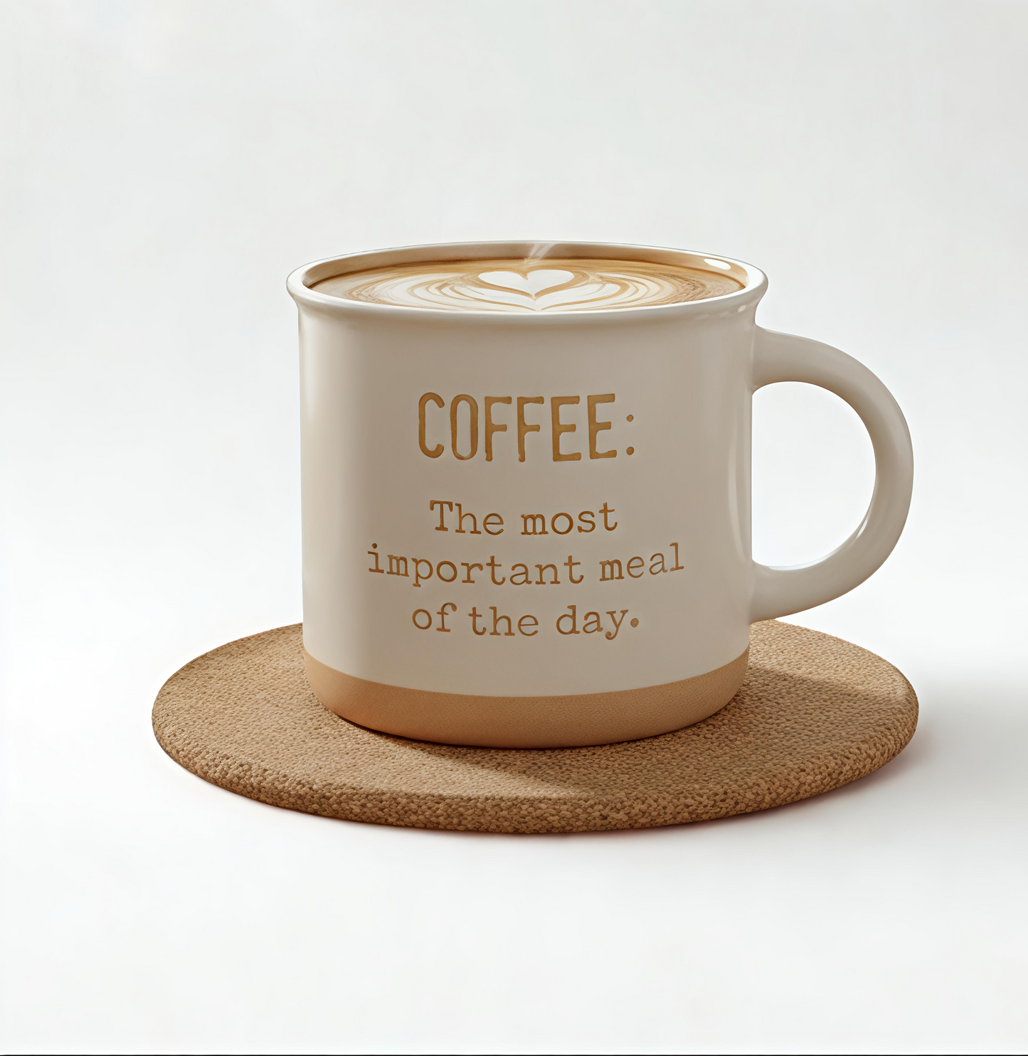 Claycraft Selas Pebble Milk/Coffee Mug - 1 Pc - 350 ml (Selas S01)