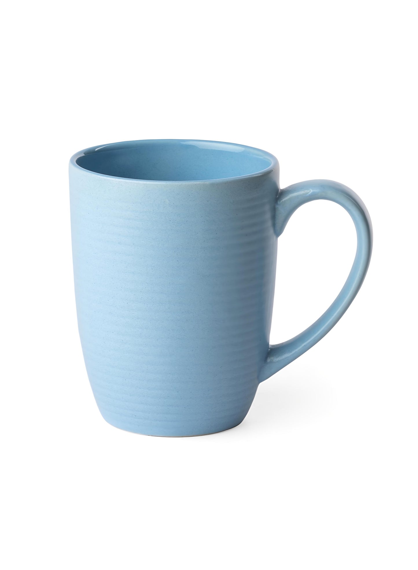 Claycraft Horizon Pebble Light Blue Coffee/ Milk Mug, 1 Piece (360 ml)