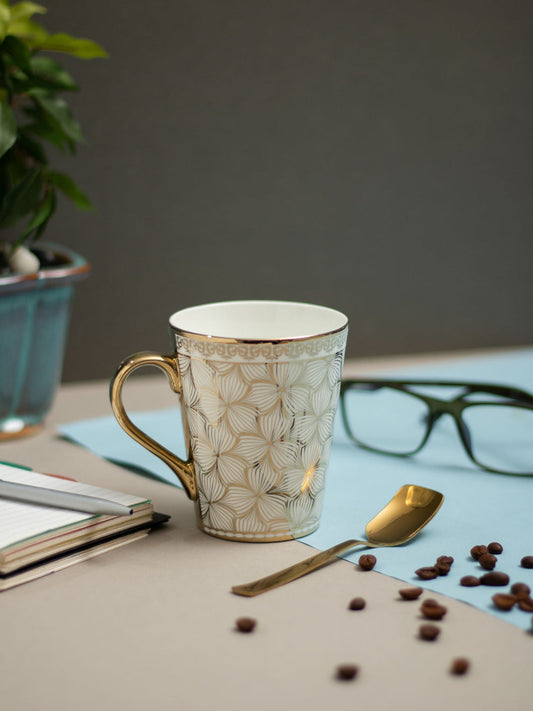 Claycraft JCPL Zing Ebony Coffee/ Milk Mug, 1 Piece, 340ml (E635)