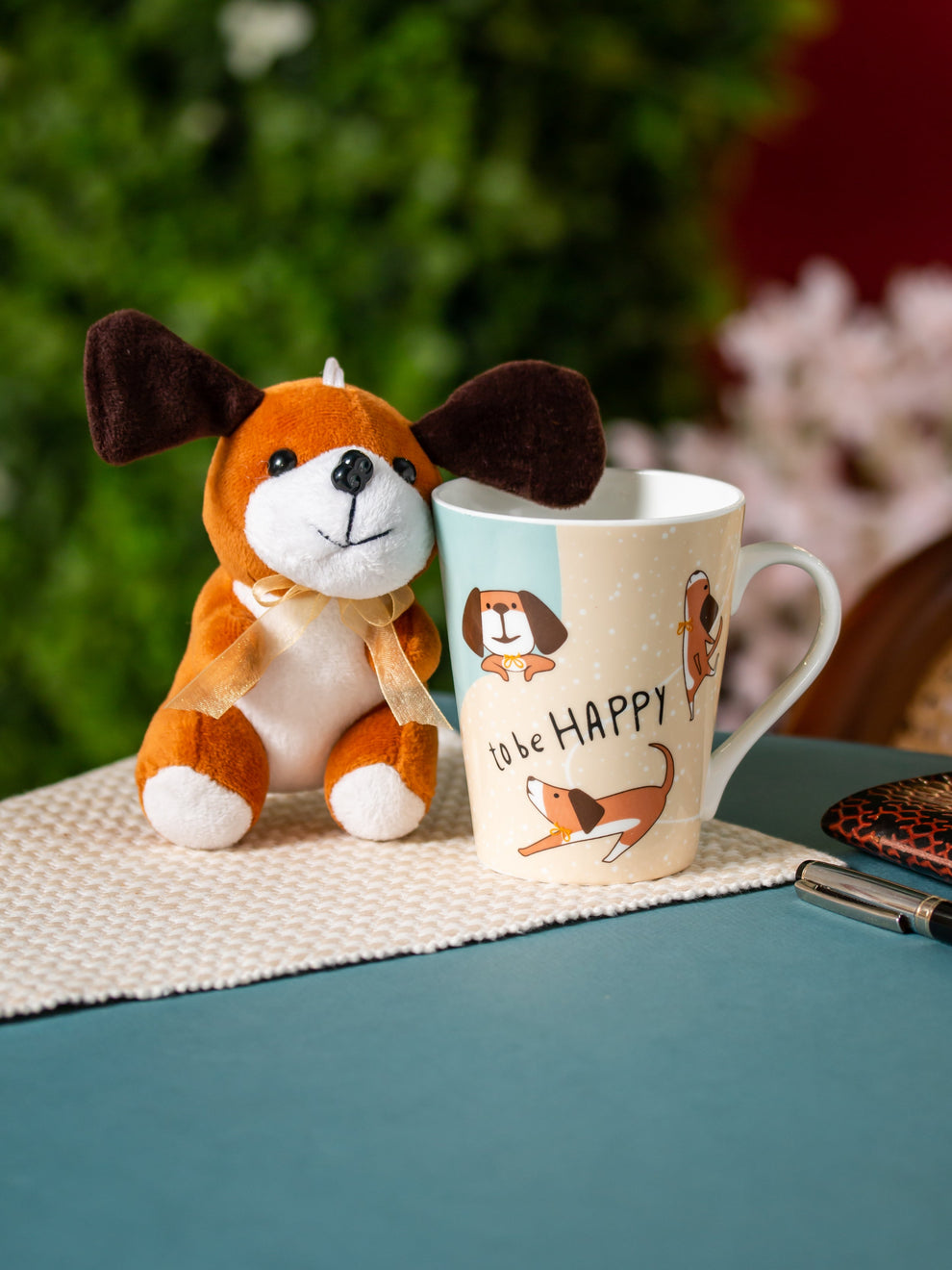 Claycraft Zing Dog Coffee & Milk Mug with Toy, 1 Piece (340ml)