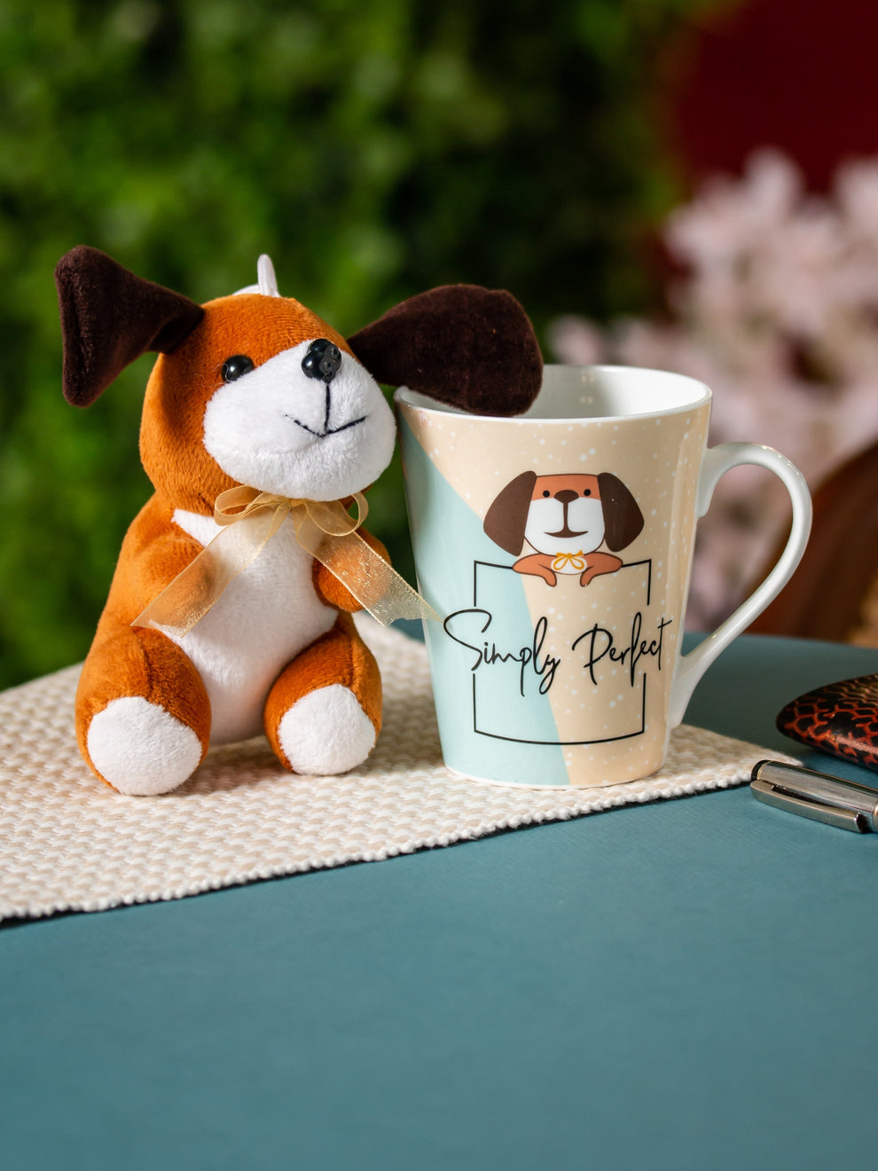 Claycraft Zing Dog Coffee & Milk Mug with Toy, 1 Piece (340ml)