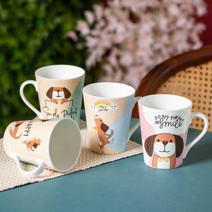 Claycraft Zing Dog Coffee & Milk Mug with Toy, 1 Piece (340ml)