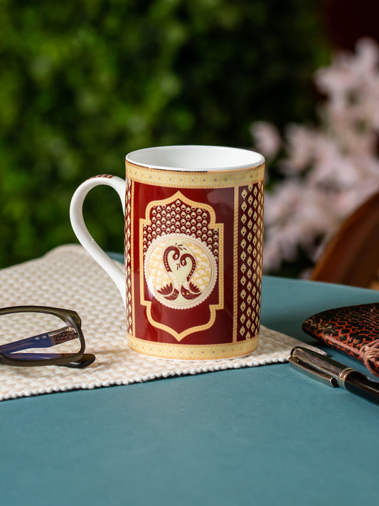 Claycraft Pride Midas Coffee & Milk Mug, 2 Piece, 300 ml (MI402)