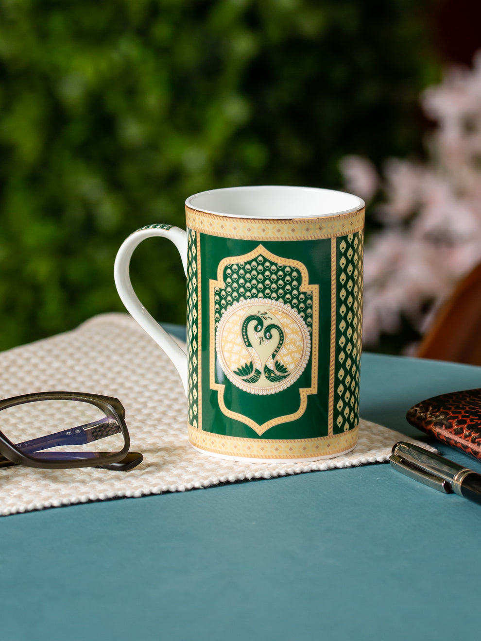 Claycraft Pride Midas Coffee & Milk Mug, 2 Piece, 300 ml (MI403)