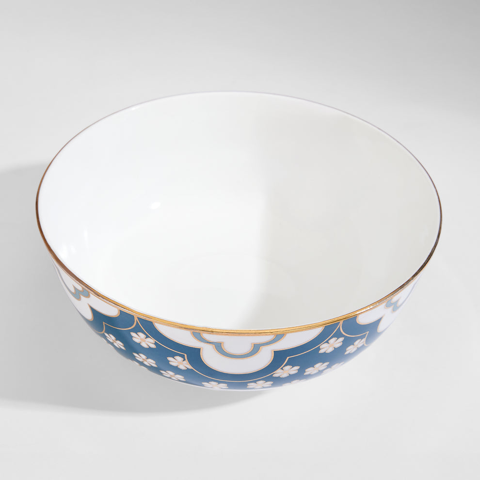 Claycraft India Circus Oceanic Opulence Georgian Dinner Set - 40 Pieces Dinner Set