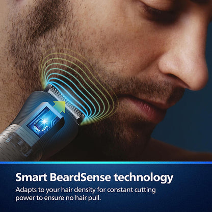 PHILIPS Series 9000 15 in 1 Pro Kit Face, Body & Private Parts | Premium All Metal Body | 120 mins. runtime (MG9551/65)