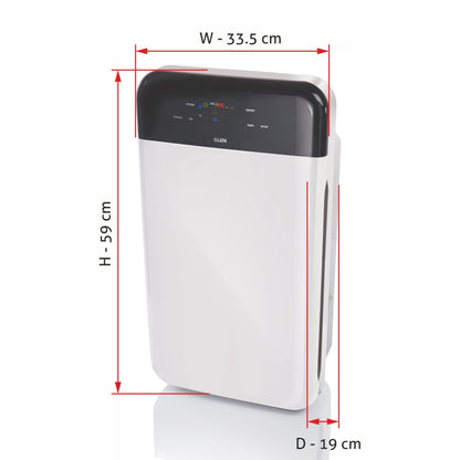Air Purifier 5 Stage with True HEPA Filter, 36 sq Meters Room Coverage, Remote Control (6033)