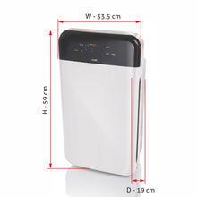 Air Purifier 5 Stage with True HEPA Filter, 36 sq Meters Room Coverage, Remote Control (6033)