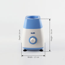 Mixer Grinder 750W with 1 Transparent Jar 3 Stainless Steel Jars - White & Blue (4023 PLUS)