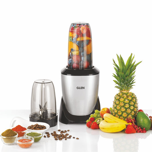 GLEN Active-Blender Ultra Tuff, 900W with 2 Unbreakable Blender, Grinder Jars (SA4048UT)